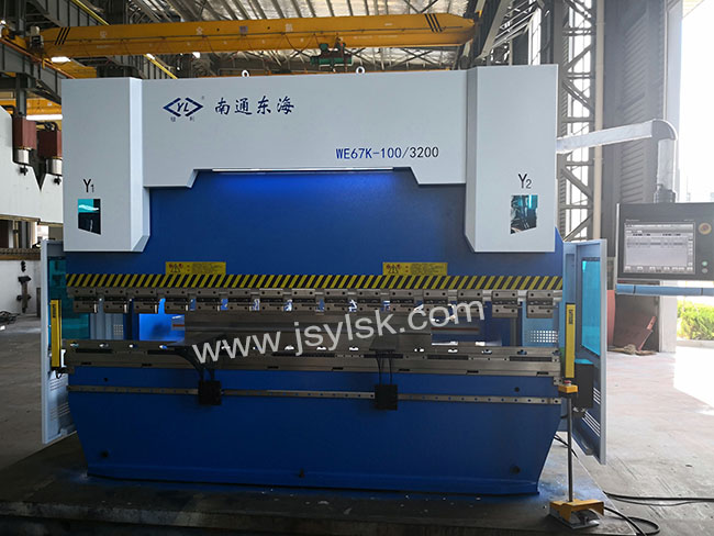 WE67K-125/3200數控折彎機 DA66T數控系統，6+1軸